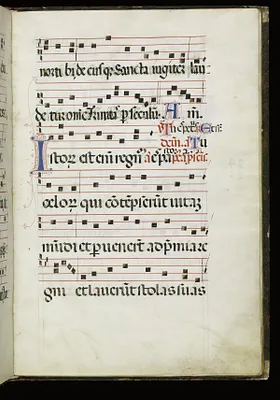 Leaf from Antiphonary