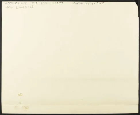 File numbers 4874 - 5509, 1926-1930