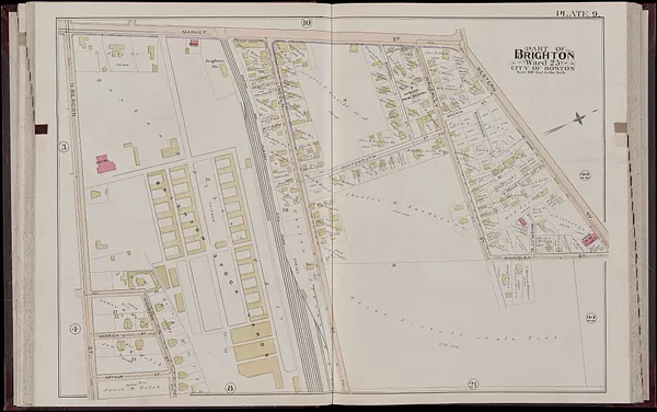 Atlas of the city of Boston, volume seven, Brighton, Mass.