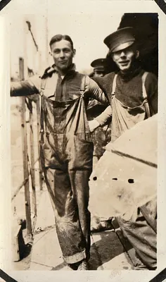 "A. Chicknoski - the hardest work he ever done - pulling butts" Marine base Quantico, VA