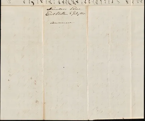 Sanders Luce to George Coffin, 2 July 1842