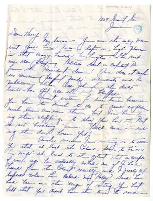 Letter from Myra Hornbuckle to Harry S. Truman