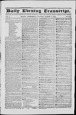 Daily Evening Transcript