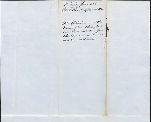 E. D. Jewett to George Coffin, 9 March 1846