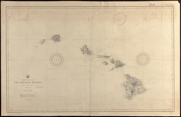 North Pacific Ocean, the Hawaiian Islands