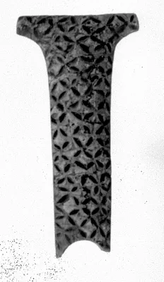 Fragment with Flowers of Black