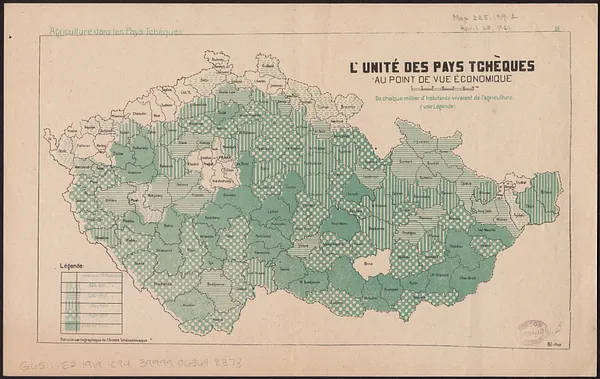 L'unité des pays Tchèques au point de vue économique