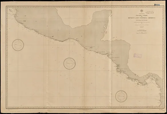 North America, Pacific coast of Mexico and Central America, San Blas to Panama