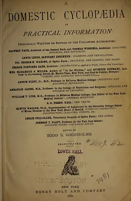 Goodholme's domestic cyclopædia of practical information ...