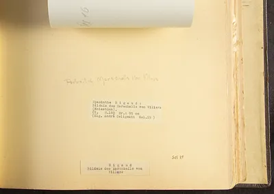 Rigaud: "Bildnis des Marschalls von Villers"