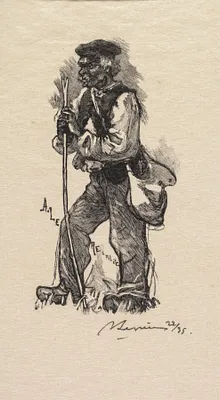 Fontainebleau Forest: Serpent Merchant (La Forêt de Fontainebleau: Le chasseur de serpents)