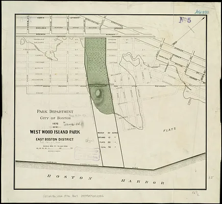 West Wood Island Park, East Boston district