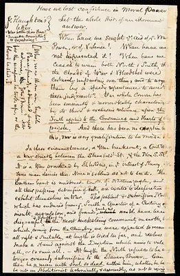 Notes on a letter by Samuel May