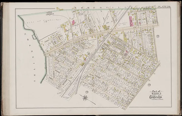 Atlas of the city of Cambridge, Massachusetts