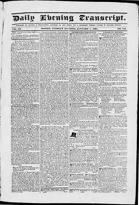 Daily Evening Transcript