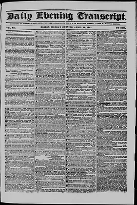 Daily Evening Transcript
