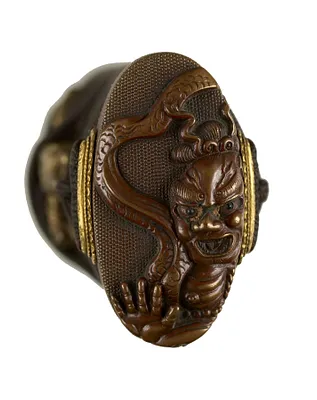 Tsuka with Gate Guardians