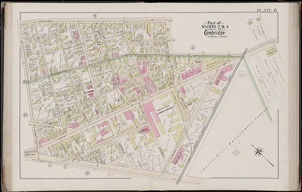 Atlas of the city of Cambridge, Massachusetts