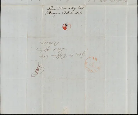 Levi Bradley to George Coffin, 31 October 1844
