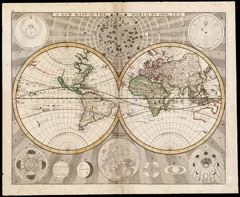A new mapp of the world