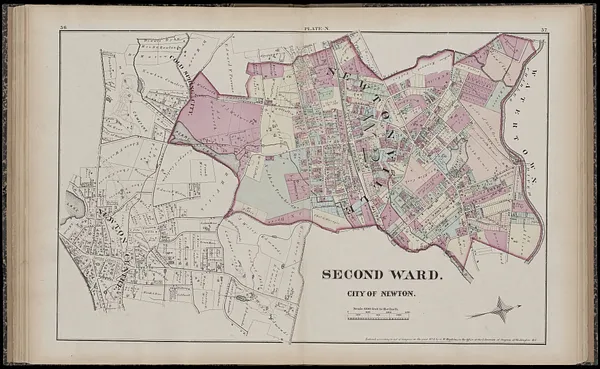 Atlas of the city of Newton, Middlesex Co., Massachusetts