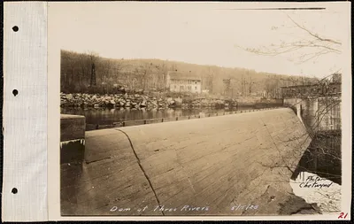 Three Rivers, dam, Palmer, Mass., May 15, 1928
