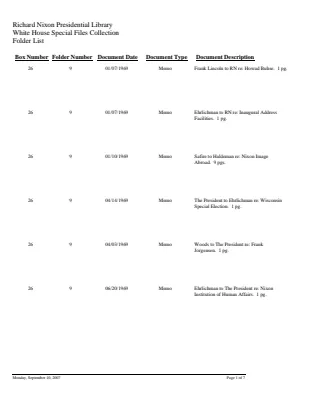 WHSF: Returned, 26-9