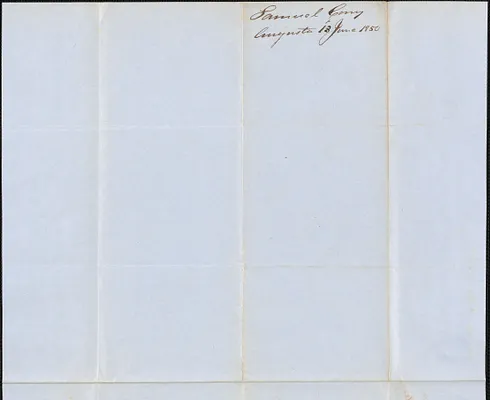 Samuel Cony to George Coffin, 13 June 1850