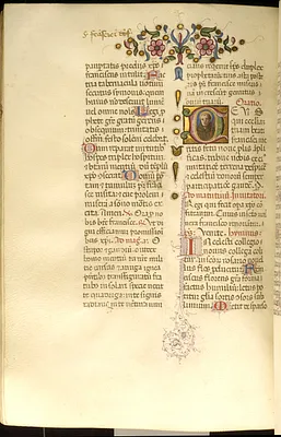 Leaf from Breviary