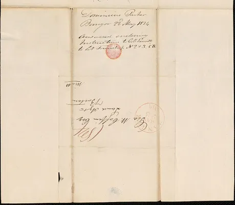 Dominicus Parker to George Coffin, 22 May 1834