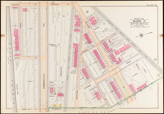 Atlas of the city of Boston, Roxbury