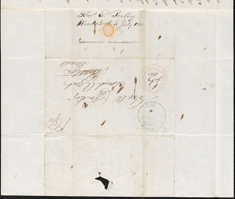 Thomas E. Perley to George Coffin, 6 July 1840