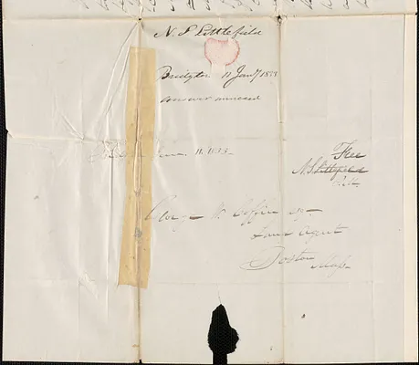 N.P. Littlefield to George Coffin, 11 January 1833
