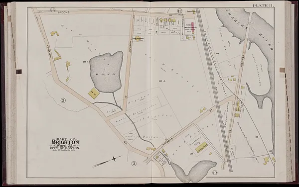 Atlas of the city of Boston, volume seven, Brighton, Mass.