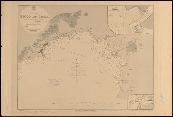 Japan, Gulf of Ösaka, Hiogo and Ösaka