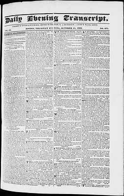 Daily Evening Transcript