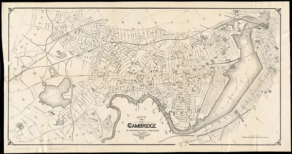 Map of Cambridge