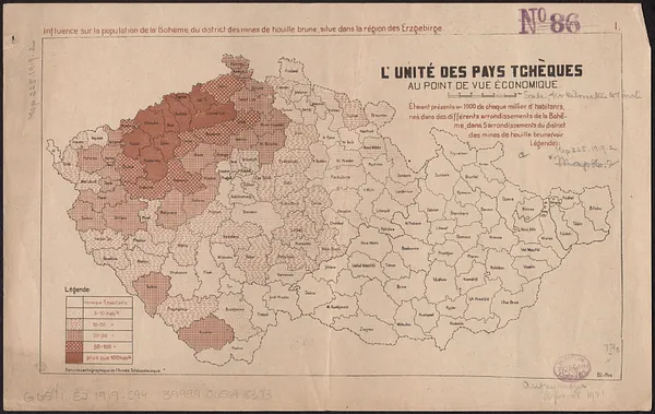 L'unité des pays Tchèques au point de vue économique