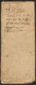 Book for the turn don[e] in the war by the soldiers of the West militia company in Mansfield