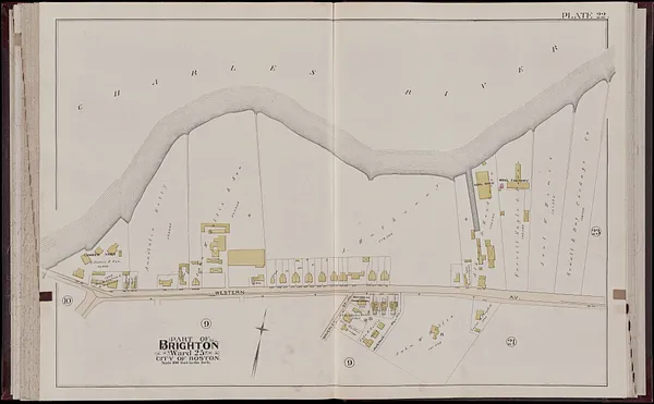 Atlas of the city of Boston, volume seven, Brighton, Mass.