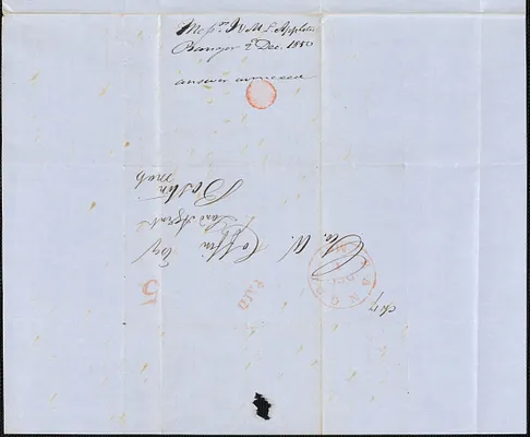 J. and M. L. Appleton to George Coffin, 2 December 1850