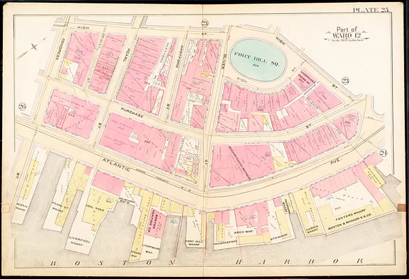 Atlas of the city of Boston : city proper