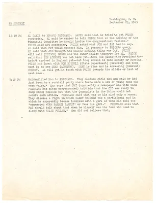 Summaries of Telephone Conversations