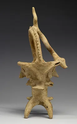 Ritual Performers Effigy Incense Burner
