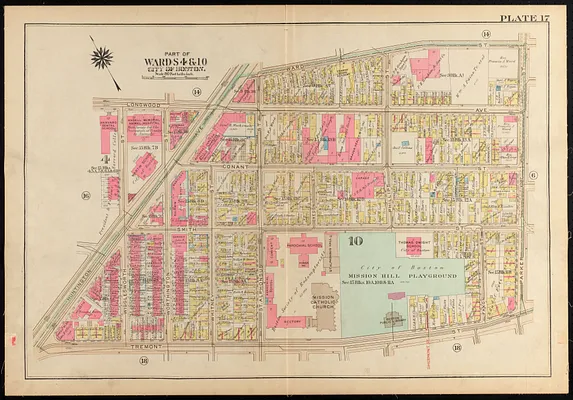Atlas of the city of Boston, Roxbury