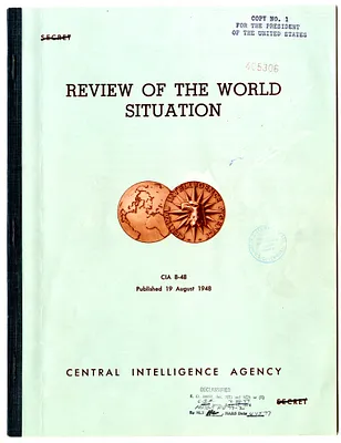 Central Intelligence Agency Report 8-48, Review of the World Situation