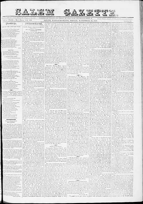 The Salem Gazette