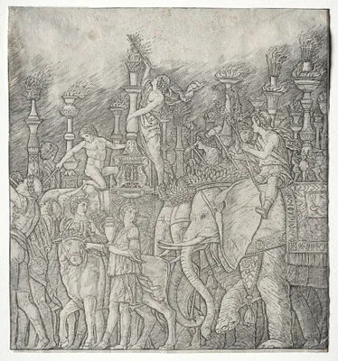The Triumphs of Caesar:  The Elephants