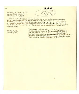 Cross Reference Memorandum