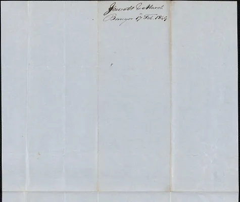 Jewett and March to George Coffin, 17 February 1849